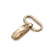 Prym Carabiner Hook, Zinc Alloy, New Gold, 25 x 45