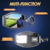 UTV Side View Mirrors with LED Lights, Roador Lighted Rearview