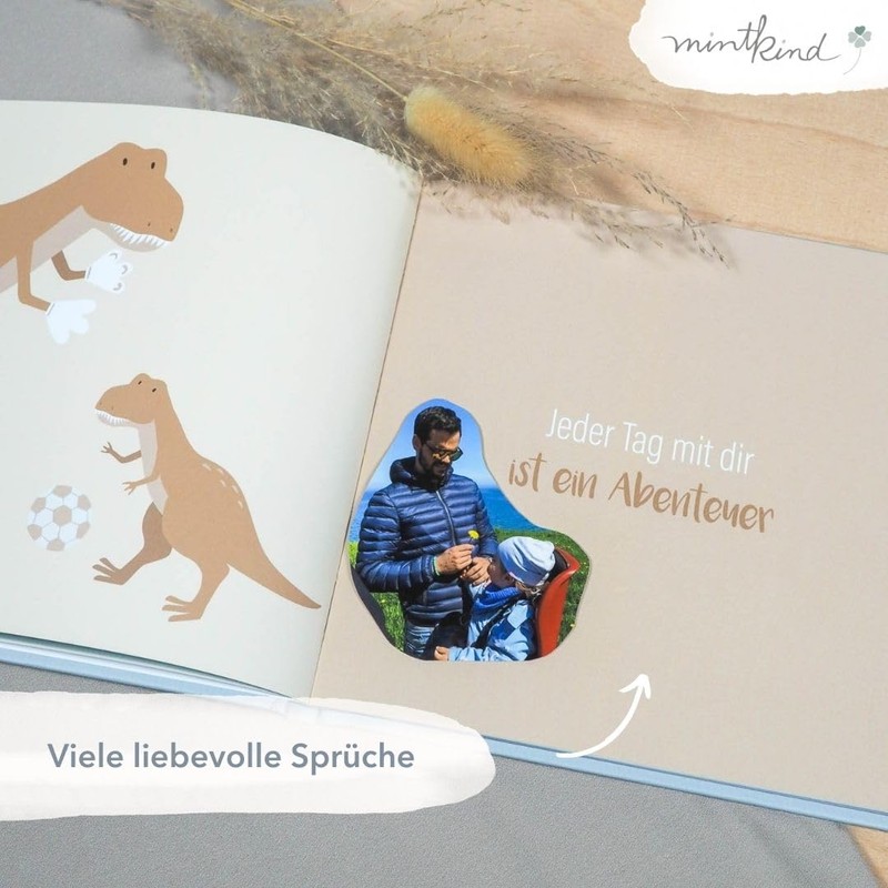 mintkind® "Lieber Patenonkel, Du bist toll" Gift Book for Godfather