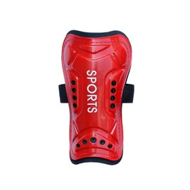 QUINTRA Football Protectors for Children Aged 613 Years, Youth Football Protectors, 1 Pair of Cycling Helmets with Visor (Red, One Size)