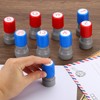 PATIKIL Automatic Inking Number Stamp Number 7 Stamp Teacher Stamp