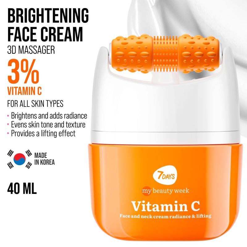 7DAYS Lifting Cream for Face with Vitamin C - Moisturising