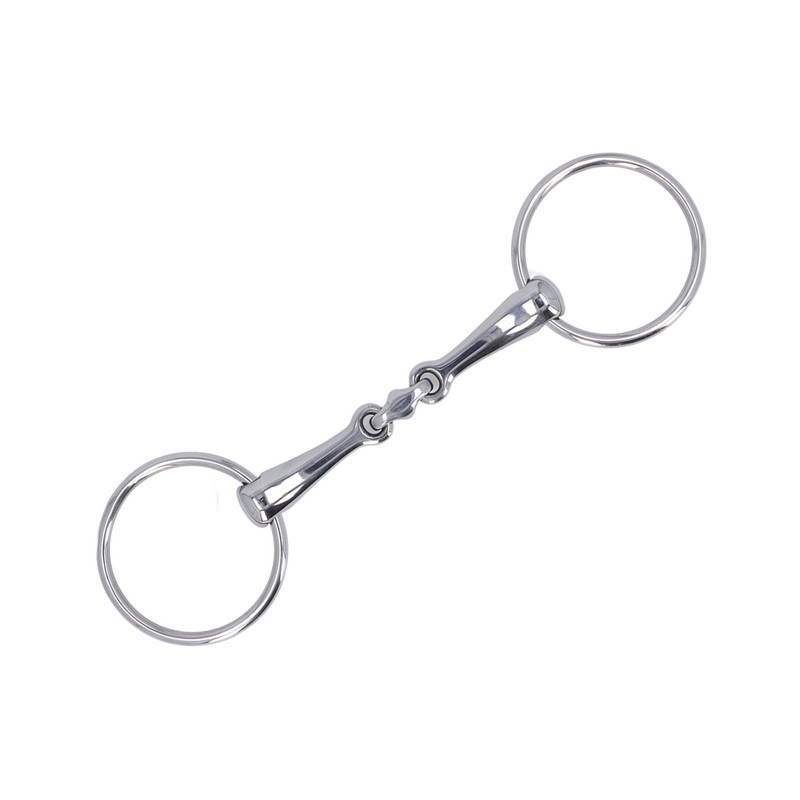 Horse Snaffle Stainless Steel Flexible Jointed Wearable Rust Proof O