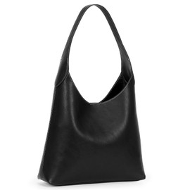 JQWYGB Hobo Bags Slouchy Tote Bag for Women Vegan Leather Shoulder Work Bag Designer Handbag Trendy Slouch Purse