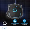 NEDIS Gaming Mouse - Wired - 1200/1800 / 2400/3600 DPI