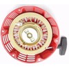 LEFITPA Replacement 28400-ZE2-W01ZA 28400-ZE2-W01ZN Red Pull Recoil Starter for Honda