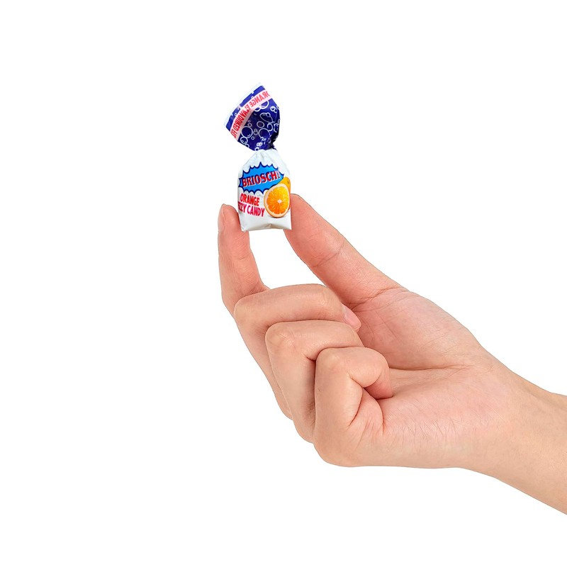 Brioschi Orange Flavored Effervescent Fizzy Digestive Italian Candies (5.29 oz)
