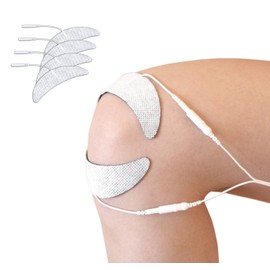 Prorelax Knie-Elektrodenpads in Bananenform, weiÃ