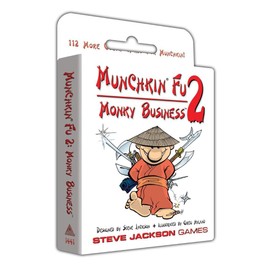 Steve Jackson Games Munchkin Fu 2 Monkey Business Card Game