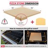 Unicook Pizza Stone 15 Inch, Premium Baking Stone for Oven
