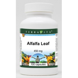 Alfalfa Leaf - 450 mg (100 Capsules, ZIN: 510945) - 3 Pack