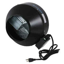 Hurricane Commercial Grade Inline Fan For Phresh & Black Ops Carbon Filters, Ideal-Air Ducting and Clamps and Titan Controls Ventilation Controllers