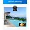 ZOSI 4K 8MP Security PoE IP Bullet Camera Outdoor Indoor