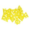 Painters Pyramid Paint Tripod, Pack of 20, Yellow Cone Canvas
