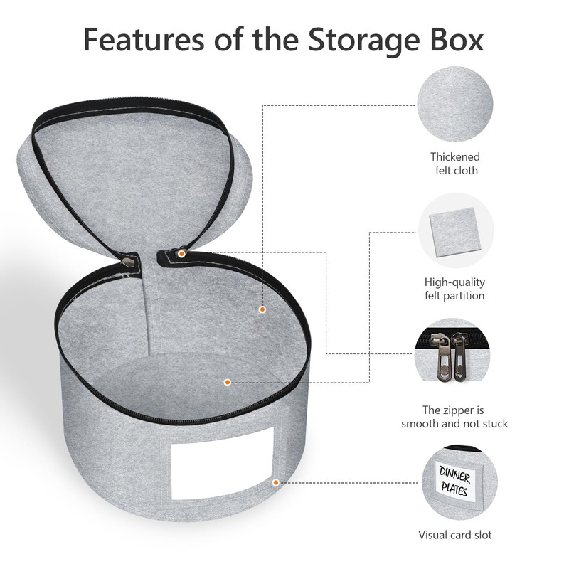 Anycosy China Storage Containers 4 Piece Set Moving Boxes for