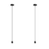 LEDSone 2m Pendant Light, E27 Rainproof Lamp Holder IP65 Indoor/Outdoor