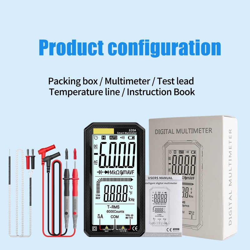 Fasizi 4.7-inch Large LCD Screen Automatic + Manual Intelligent True