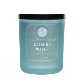 DW Home Decoware Richly Scented Candle Large Double wick 15oz --- Calming Waves