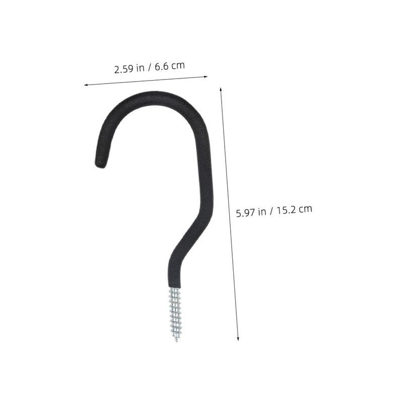 ORFOFE Bike Hangers for Ceiling 6 Pack Garage Bike Hooks