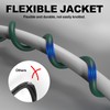 EP 6FT Green Outdoor Extension Cord, 16/3 SJTW Heavy Duty