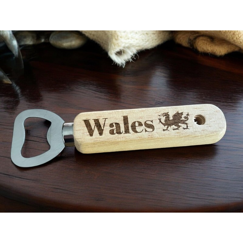 Ashton and Finch Wooden Welsh Bottle Opener – Welsh Gift
