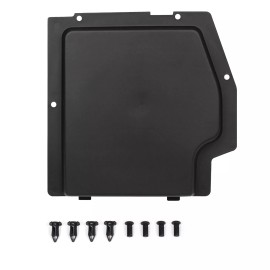 Unbranded Black 1pc Battery Cover Plate Compatible with Can Am Maverick X3/MAX 2017-2024