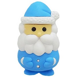 Iwako Blue Santa Claus Japanese Eraser from Japan