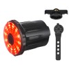 Smart Bike Tail Light Auto On/Off Rechargeable Ultra Bright IPX6
