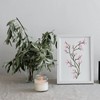 FINGERINSPIRE Branch Painting Stencils 29.7x21cm Large Bare Branches & Budding