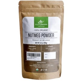 Nutmeg (Ground) Powder - 100g (3.5oz), 100% Natural, Premium Grade