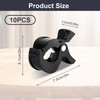 10Pcs Stroller Clips Pegs to Hook Muslin and Toys Seat