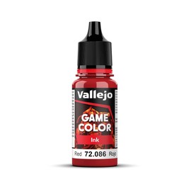 Vallejo Game Ink 17 ml Acrylic Paint - Inky Red