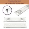 Jos & Haz MF016W-Curtain Track Accessories (Double Ceiling Brackets)
