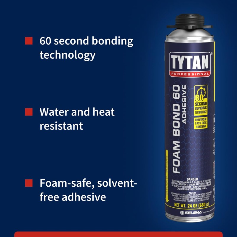 Foam Bond 60 24 oz Polyurethane Adhesive – Fast-Tack, 60-Second