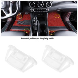 Be In Your Mind Pack of 20 White Trunk Carpet Interior Trim Clips 769883J000 Compatible with Nissan Micra Interior Trim Clips