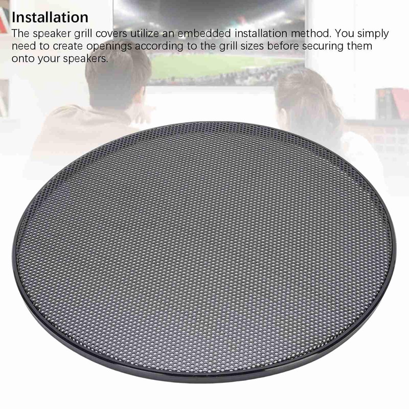 Generic Speaker Grill Covers, 2pcs Car Speaker Subwoofer Guard Protector