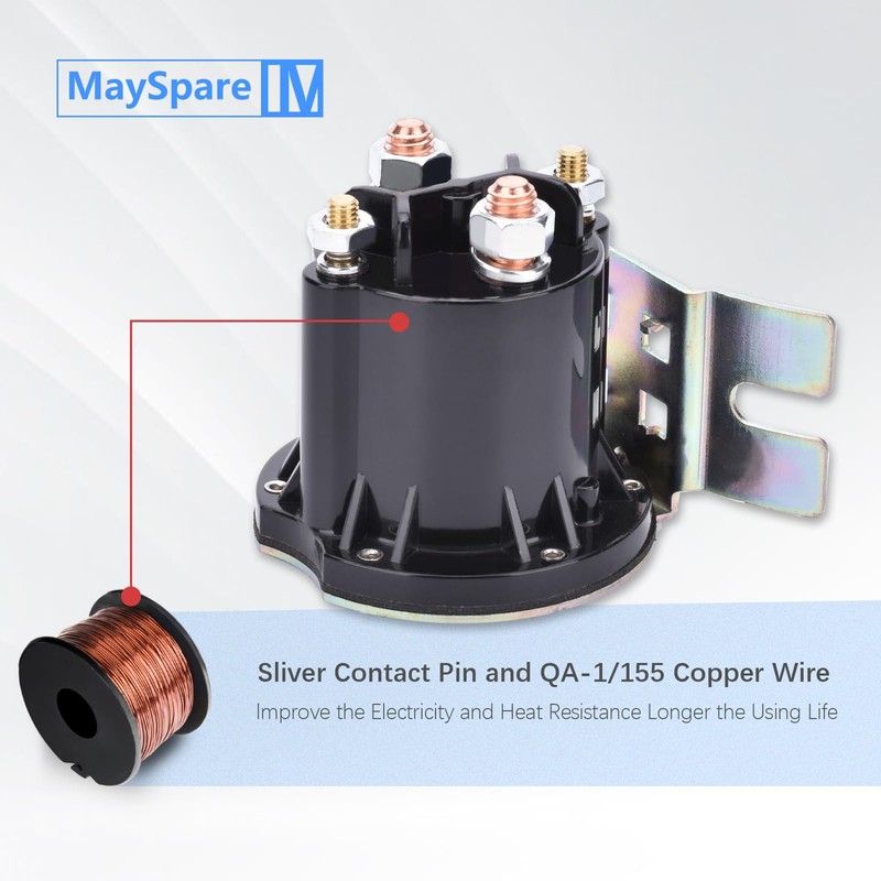 MaySpare Solenoid Relay Switch 12 Volt 4 Terminal Trombetta PowerSeal