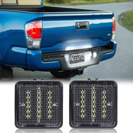 LED License Plate Light Compatible with 2016-2023 Toyota Tacoma & 2014-2021 Tundra License Plate Lights Assembly Tag Lamp 6000K White