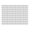 100Pcs Silver Car Tire Studs Anti Slip Stable Wear Proof
