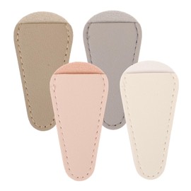 Healeved 16pcs Nail Scissors Protective Cover Pu Nipper and Cuticle Scissor Sleeves for Safe Storage and for Home and Professional Nail Care