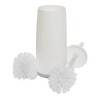 CleanPEAK Toilet Brush with Holder, Replacement Head, Hand Guard and