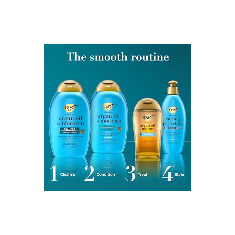 OGX Argan Oil Of Morocco Set, Shampoo Conditioner, 13 Ounces