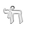 Religious Chai Hai Jewish Kabbalah Hebrew Letter Pendant Jewelry for