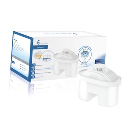 iplusmile 2pcs Household Water Filter Core Water Kettle Purifier for Scale Reduction and Odor Elimination White Tasting