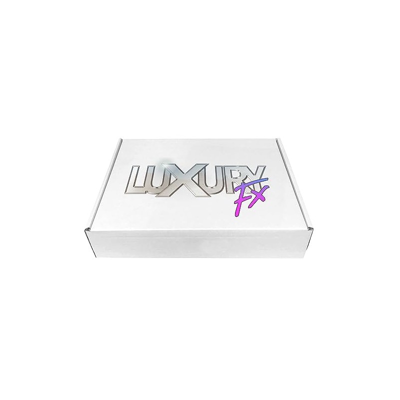 Upgrade Your Auto 2pc. Luxury FX Chrome Rear Trunk Trim