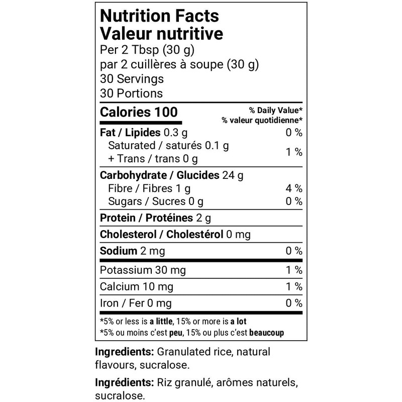 Ascension Foods Cream Of Rice (Coconut Cream)