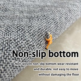 WufulonChristmas Runner Rug Washable Christmas Kitchen Rugs 2x6Runner Thin Non-Slip for Entryway Indoor Red Holiday Rug Runner for Hallways, Laundry, Bedroom, Bathroom(MS9-Santa Claus Red