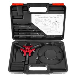 BILITOOLS Harmonic Balancer Puller Set, Upgraded 3-Jaw Pulley Puller with Holding Tool for Removing Harmonic Damper Balancers Compatible with Chevy, GM, Chrysler, Ford etc.