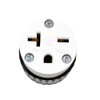 Superior Electric YGA022F Straight Electrical Receptacle 3 Wire, 20 Amps,