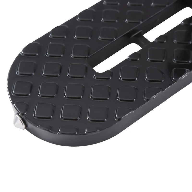 TOPWAY Car Doorstep Foot Folding Pedal 2Pcs, Max Loading Capacity